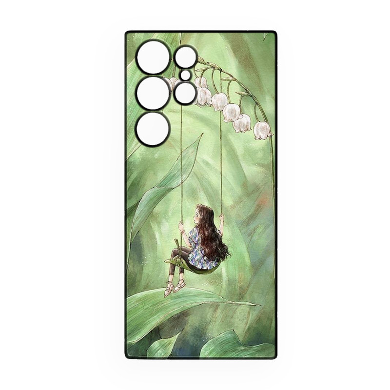 کاور طرح دخترانه کد 258 مناسب برای گوشی موبایل سامسونگ Galaxy S25 Ultra