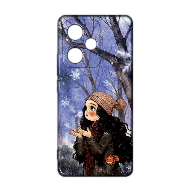 کاور مدل دخترانه کد 170 مناسب برای گوشی موبایل شیائومی Redmi 13