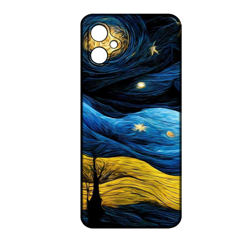 کاور طرح  ونگوگ کد 355 مناسب برای گوشی موبایل سامسونگ Galaxy A05