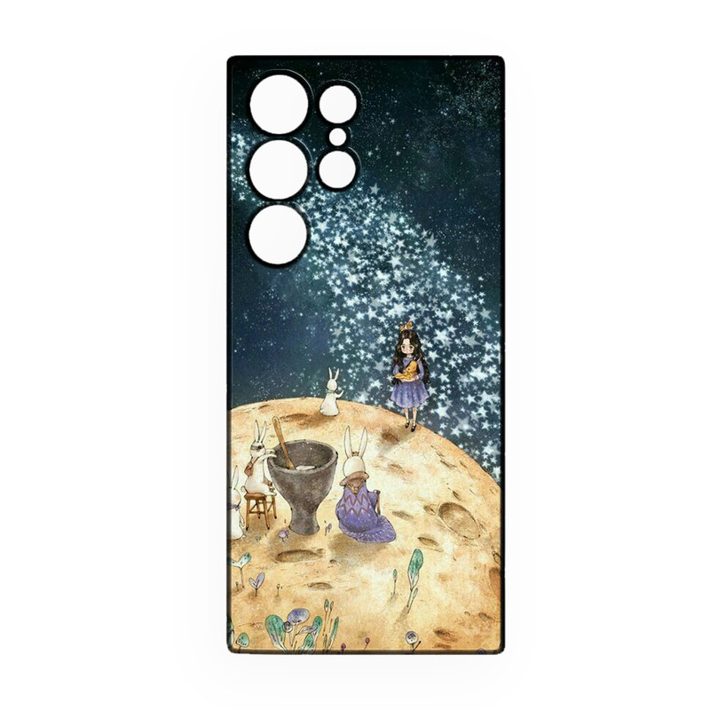 کاور طرح دخترانه کد 281 مناسب برای گوشی موبایل سامسونگ Galaxy S22 Ultra