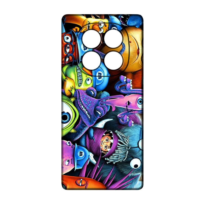 کاور طرح کارخانه هیولا کد 395 مناسب برای گوشی موبایل شیائومی Redmi Note 14 Pro 5G