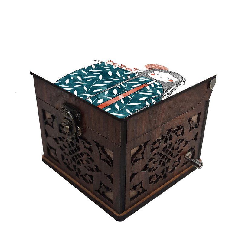 جعبه موزیکال مدل دخترانه کد S225