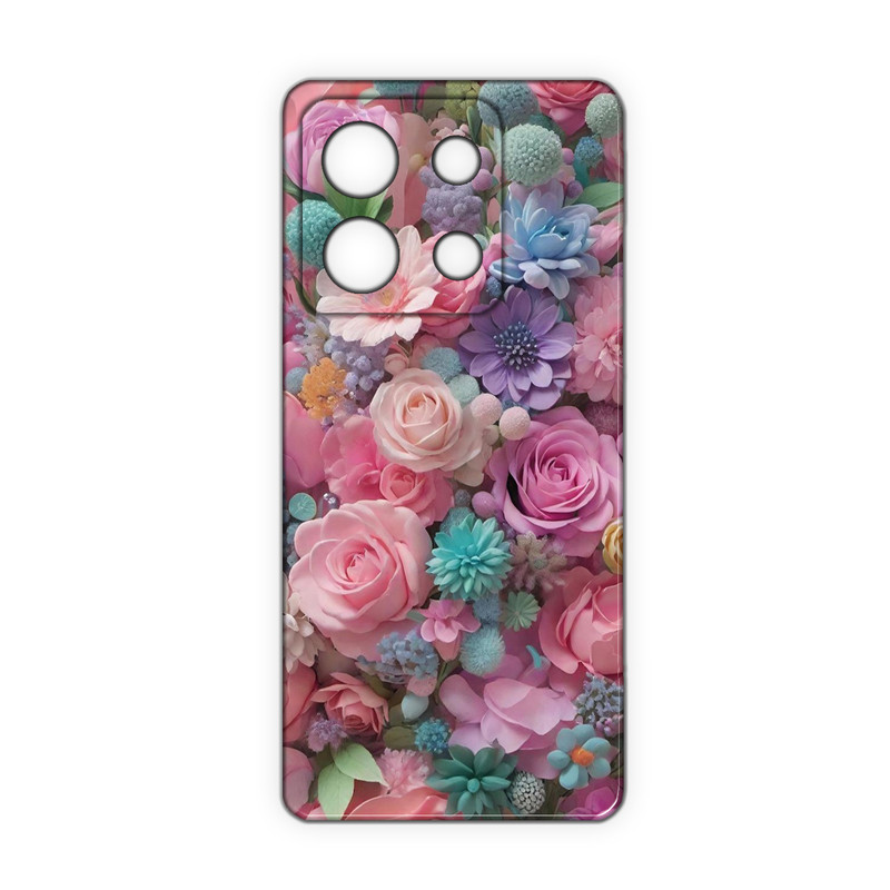 کاور مدل گل کد 310 مناسب برای گوشی موبایل شیائومی Redmi Note 13 Pro 4G / Poco M6 Pro 4G
