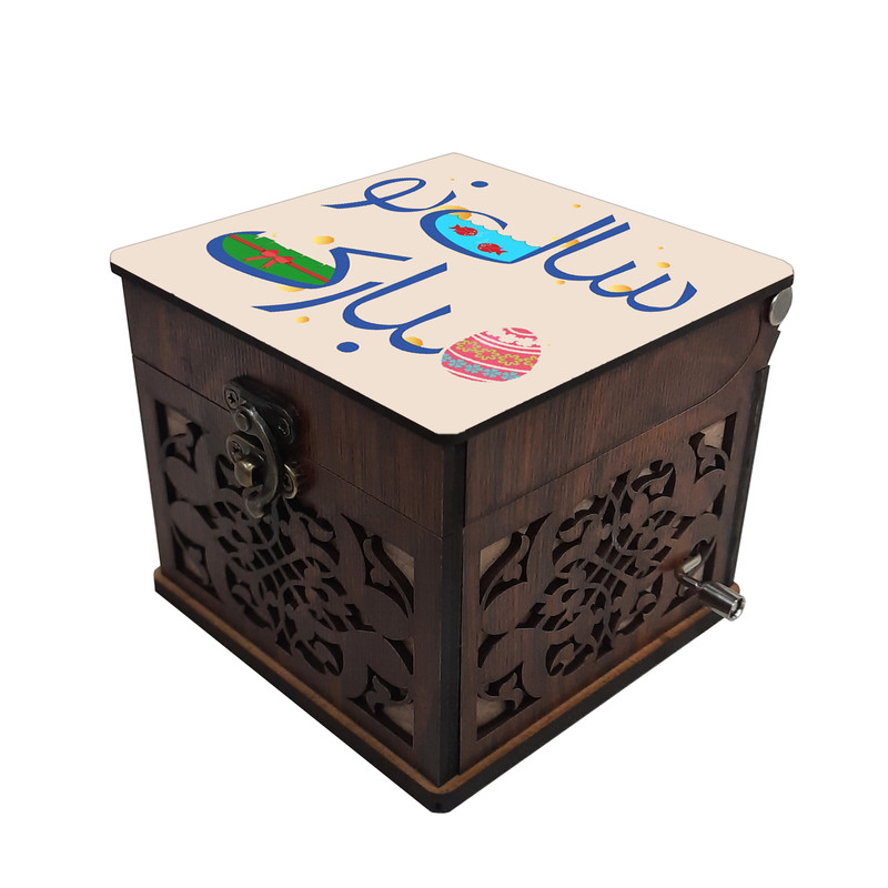 جعبه موزیکال مدل سال نو مبارک کد N319