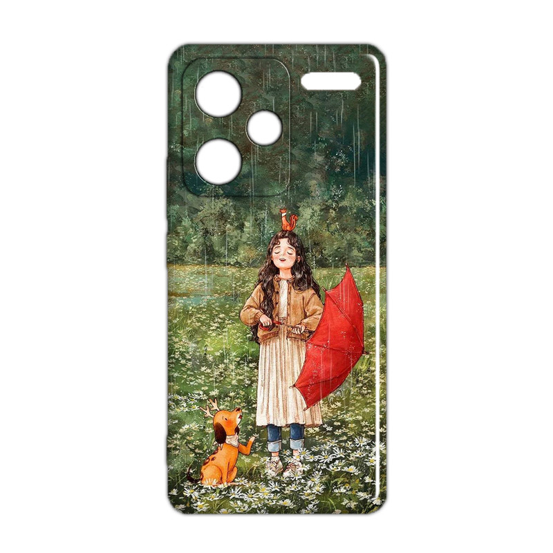 کاور مدل دخترانه کد 196 مناسب برای گوشی موبایل شیائومی Redmi Note 13 Pro Plus