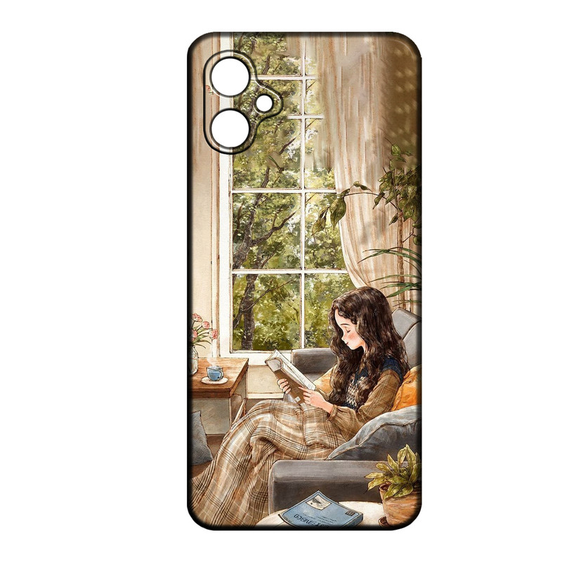 کاور طرح دخترانه کد 154 مناسب برای گوشی موبایل سامسونگ Galaxy A07