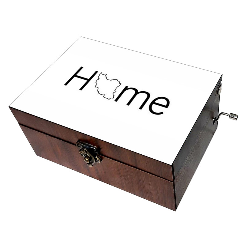 جعبه موزیکال مدل home  کد B518