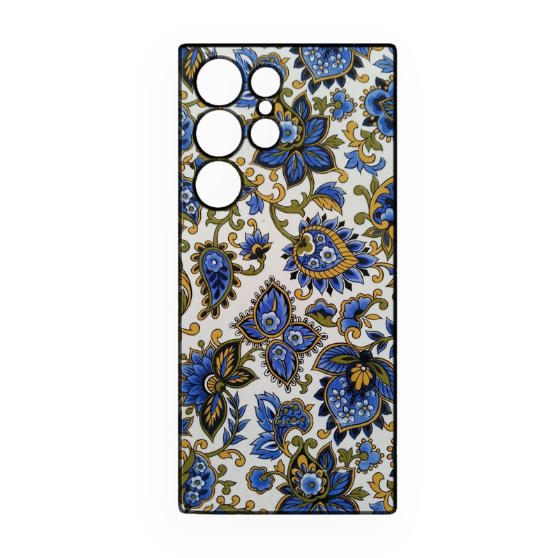 کاور طرح گل کد 318 مناسب برای گوشی موبایل سامسونگ Galaxy S25 Ultra