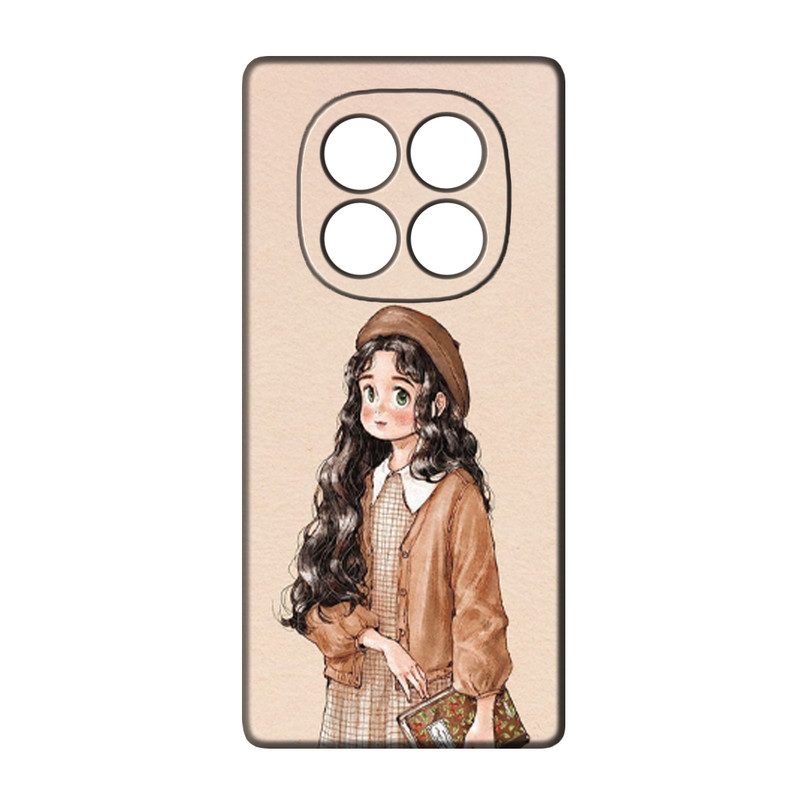 کاور طرح دخترانه کد 98 مناسب برای گوشی موبایل شیائومی Redmi Note 14 Pro 5G