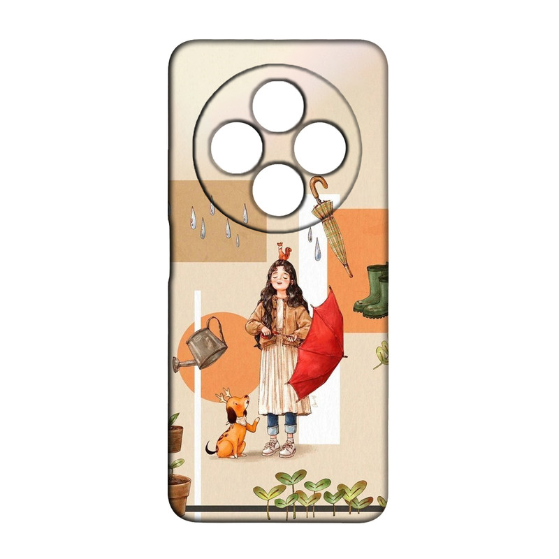 کاور طرح دخترانه کد 277 مناسب برای گوشی موبایل شیائومی Redmi 14C
