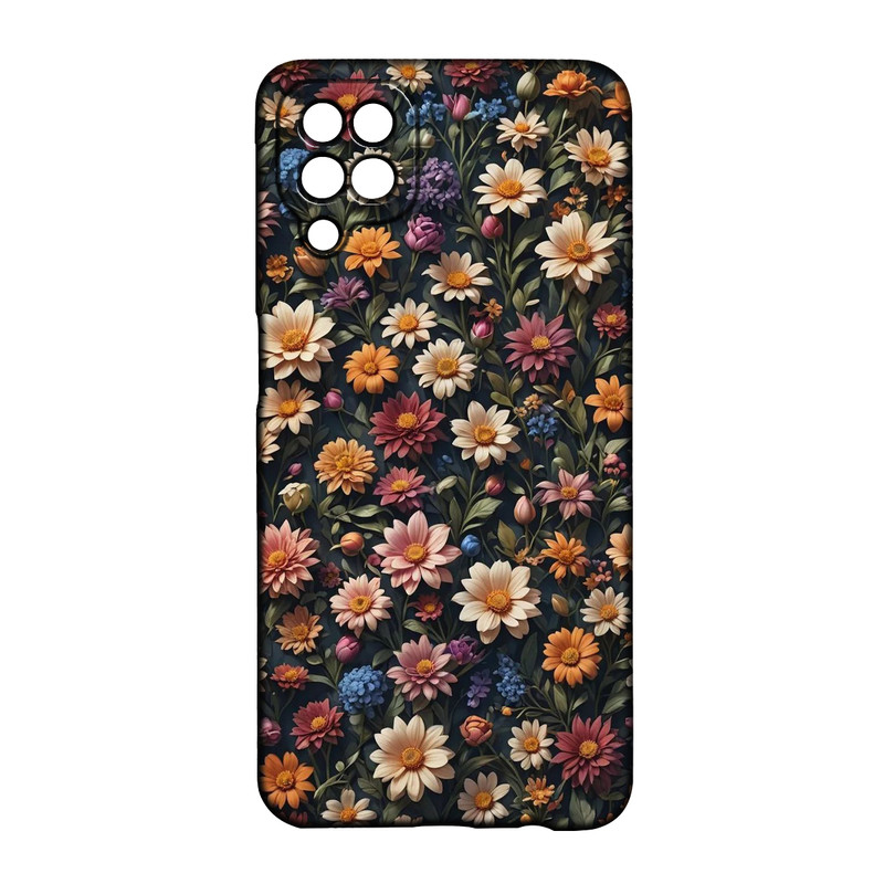 کاور طرح گل کد 302 مناسب برای گوشی موبایل سامسونگ Galaxy A12 / M12 / F12