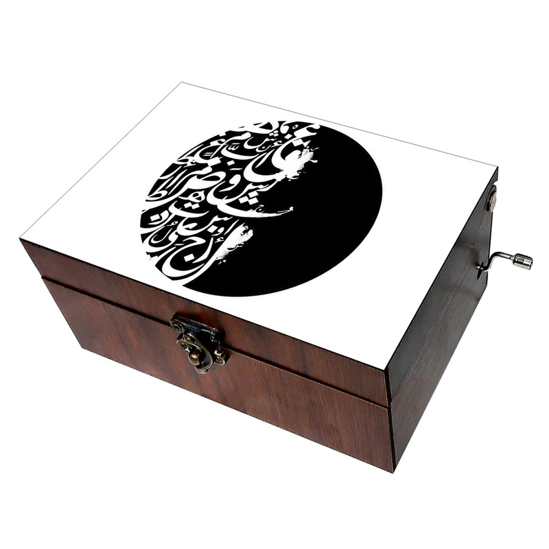 جعبه موزیکال مدل شعر کد B424