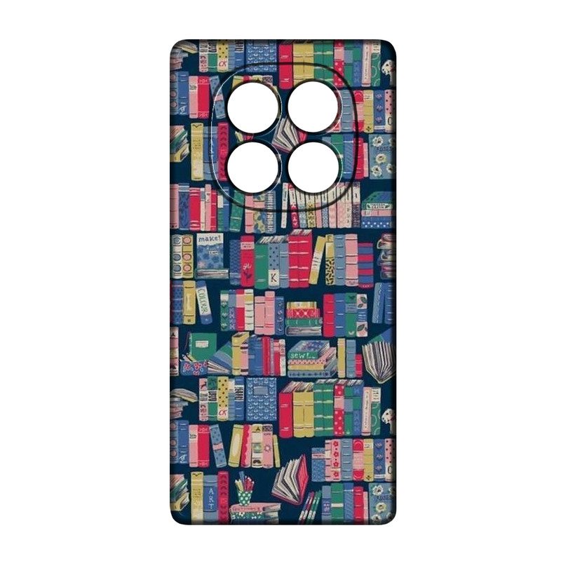 کاور طرح کتابخانه کد 147 مناسب برای گوشی موبایل شیائومی Redmi Note 14 Pro 5G